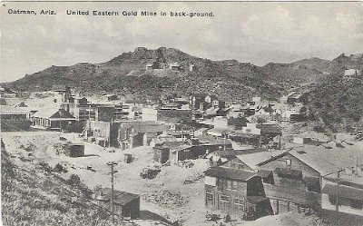 19xx Oatman - Postcard produced dy Oatman Drug Co (1)