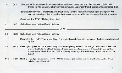 1991 California Route 66 travel guide 15