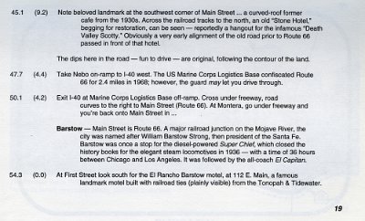 1991 California Route 66 travel guide 25